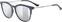 Életmód szemüveg UVEX LGL 46 Black Mat/Mirror Silver Életmód szemüveg