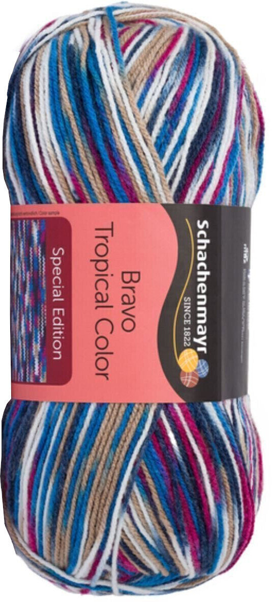 Fil à tricoter Schachenmayr Bravo Color 02129 Australia Fil à tricoter