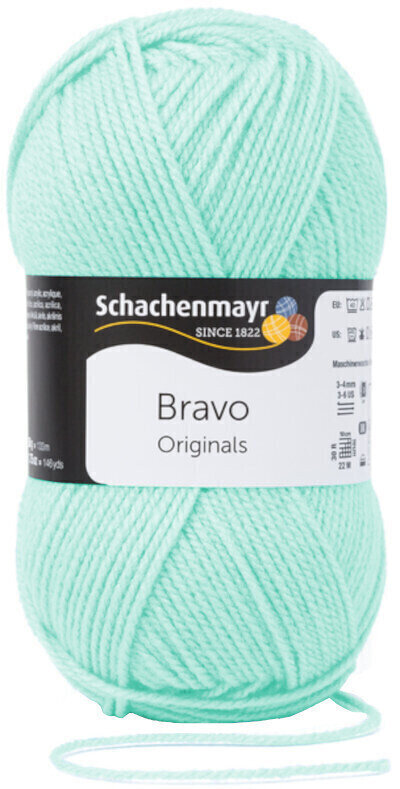 Pređa za pletenje Schachenmayr Bravo Originals 08366 Mint Blue