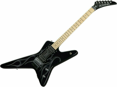 Electric guitar Kramer Tracii Guns Gunstar Voyager Black Metallic - 1