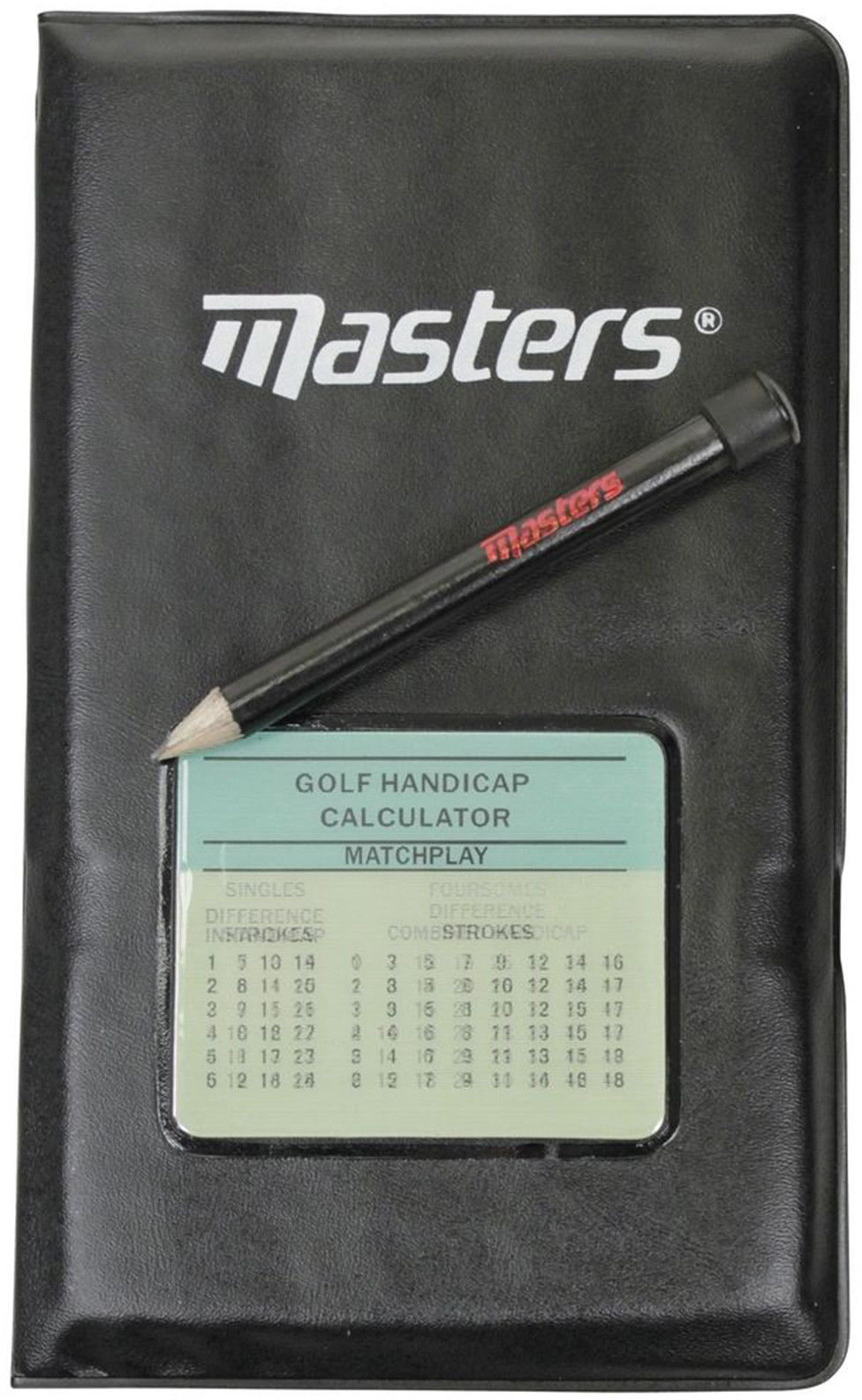 Accessoire de chariots Masters Golf Deluxe Score Card Holder
