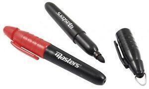 Golf Accessories Masters Golf Waterproof Ball Marker Pens X2