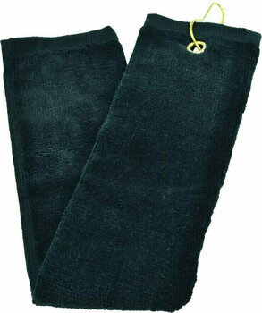 Towel Longridge Three Fold Towel Blk - 1