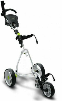 Chariot de golf manuel Fastfold Flat Fold Junior White Golf Trolley - 1