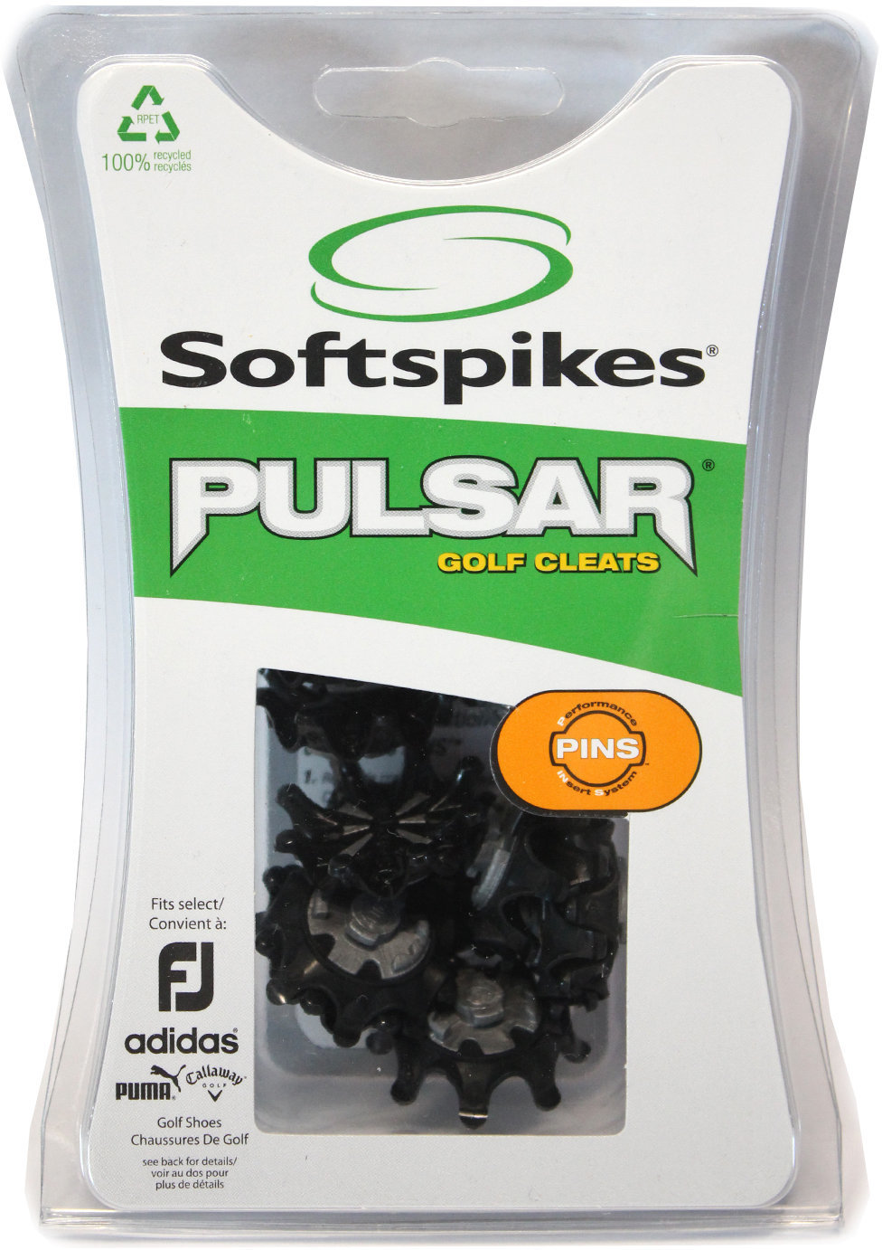 Acessórios para sapatos de golfe Softspikes Softspikes Pulsar Pack Fast Twist
