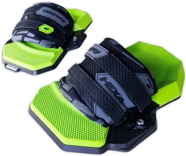 Fijación de kitesurf CrazyFly Hexa II LTD Neon 39-49 Fijación de kitesurf