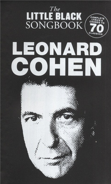 Partitura para guitarras e baixos The Little Black Songbook Leonard Cohen