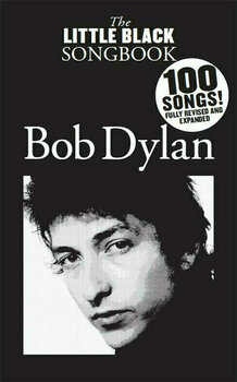 Noten für Gitarren und Bassgitarren The Little Black Songbook Bob Dylan Vokal - 1