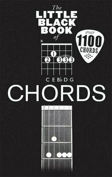 Music sheet for guitars and bass guitars The Little Black Songbook Chords Music Book - 1
