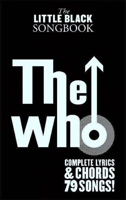 Partituri pentru chitară și bas The Who The Little Black Songbook: Partituri