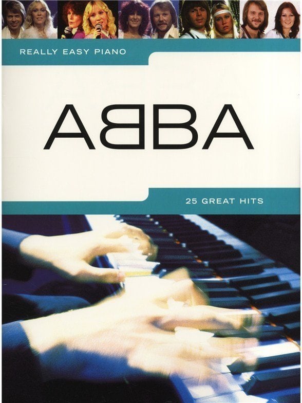 Noder til klaverer Music Sales Really Easy Piano: Abba Musik bog