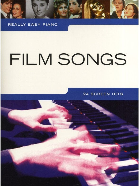 Partitura para pianos Music Sales Really Easy Piano: Film Songs Livro de música