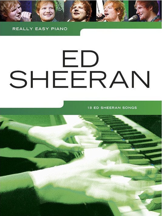 Noten für Tasteninstrumente Music Sales Really Easy Piano: Ed Sheeran Noten