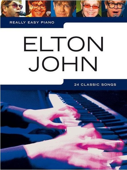 Music sheet for pianos Music Sales Really Easy Piano: Elton John Music Book