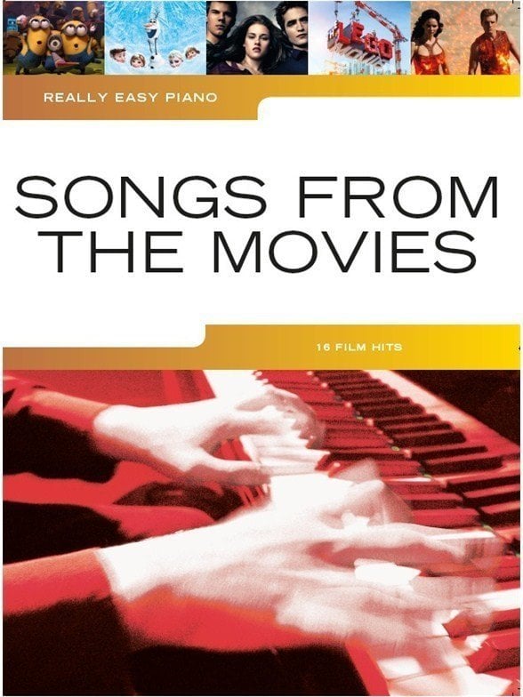 Music Sales Really Easy Piano: Songs From The Movies Partituri