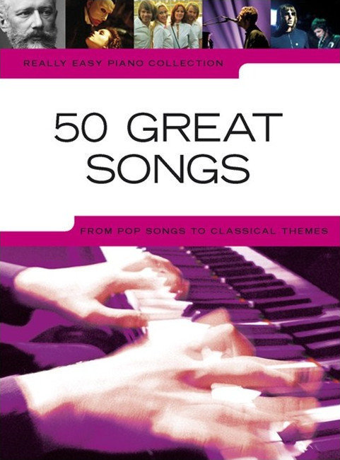 Noder til klaverer Music Sales Really Easy Piano Collection: 50 Great Songs Musik bog