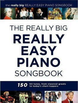 Partitura para pianos Music Sales The Really Big Really Easy Piano Songbook Livro de música - 1