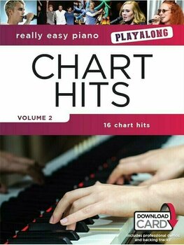 Note za klaviature Music Sales Really Easy Piano Playalong: Chart Hits Volume 2 Notna glasba - 1