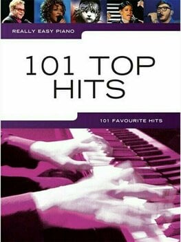 Music sheet for pianos Music Sales Really Easy Piano: 101 Top Hits Music Book - 1