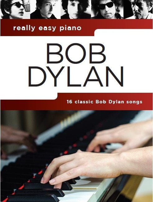 Partitions pour piano Music Sales Really Easy Piano: Bob Dylan Partition