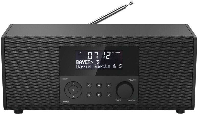 Rádio digital DAB+ Hama DR1400