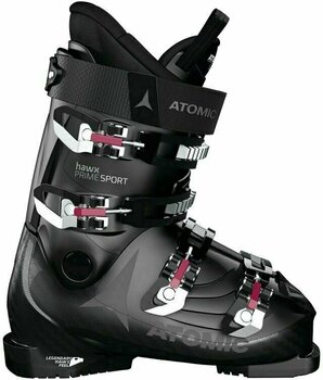 Cipele za alpsko skijanje Atomic Hawx Prime Sport Black/Purple 24/24,5 Cipele za alpsko skijanje - 1