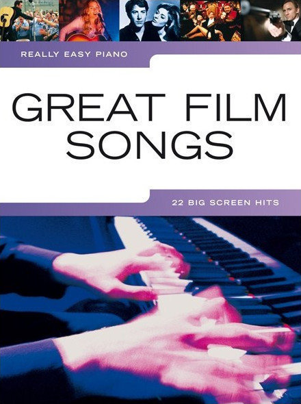 Music sheet for pianos Music Sales Really Easy Piano: Great Film Songs Music Book