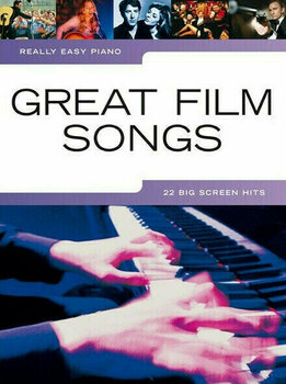 Music sheet for pianos Music Sales Really Easy Piano: Great Film Songs Music Book - 1