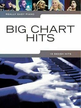 Noty pro klávesové nástroje Music Sales Really Easy Piano: Big Chart Hits Noty - 1