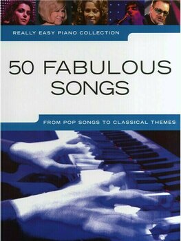 Noty pre klávesové nástroje Music Sales Really Easy Piano Collection: 50 Fabulous Songs Noty - 1