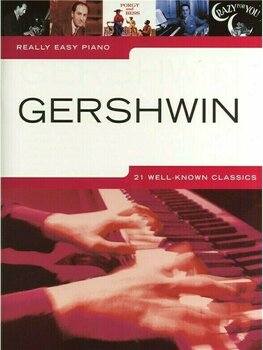Nuotit pianoille Music Sales Really Easy Piano: Gershwin Nuottikirja - 1