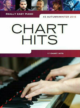 Noty pre klávesové nástroje Music Sales Really Easy Piano: Chart Hits Vol.3 Autumn/Winter 2016) Noty - 1