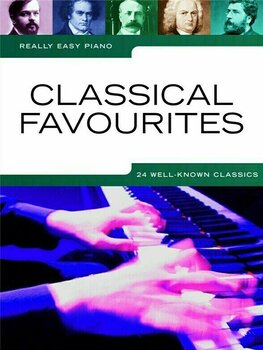 Music sheet for pianos Music Sales Really Easy Piano: Classical Favourites Music Book - 1