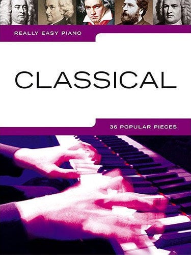 Music sheet for pianos Music Sales Really Easy Piano: Classical Music Book