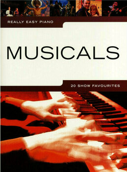 Music sheet for pianos Music Sales Really Easy Piano: Musicals - 20 Show Favourites Music Book - 1