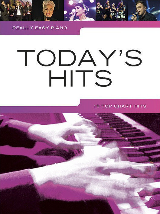 Noty pro klávesové nástroje Music Sales Really Easy Piano: Today's Hits Noty