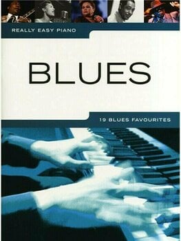 Music sheet for pianos Music Sales Really Easy Piano: Blues Music Book - 1