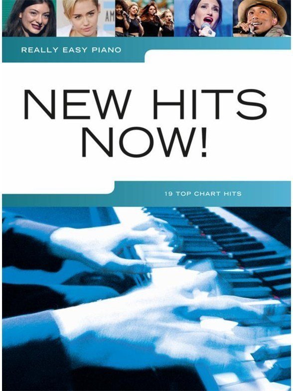 Note za klavijature Music Sales Really Easy Piano: New Hits Now! Nota