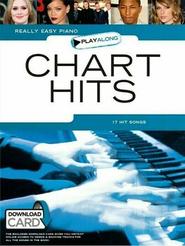 Partitura para pianos Music Sales Really Easy Piano Playalong: Chart Hits Livro de música - 1