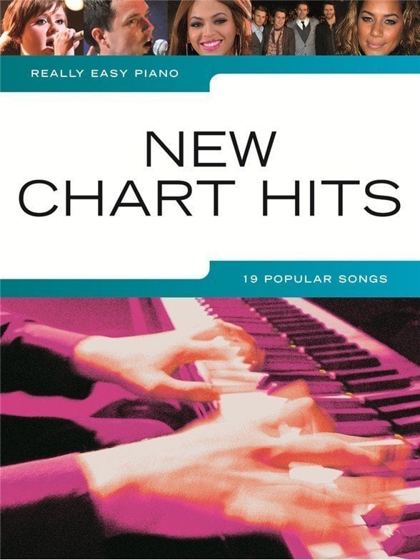 Noty pro klávesové nástroje Music Sales Really Easy Piano: New Chart Hits Noty