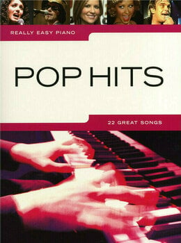 Partitura para pianos Music Sales Really Easy Piano: Pop Hits Livro de música - 1