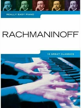 Noty pro klávesové nástroje Music Sales Really Easy Piano: Rachmaninoff Noty - 1
