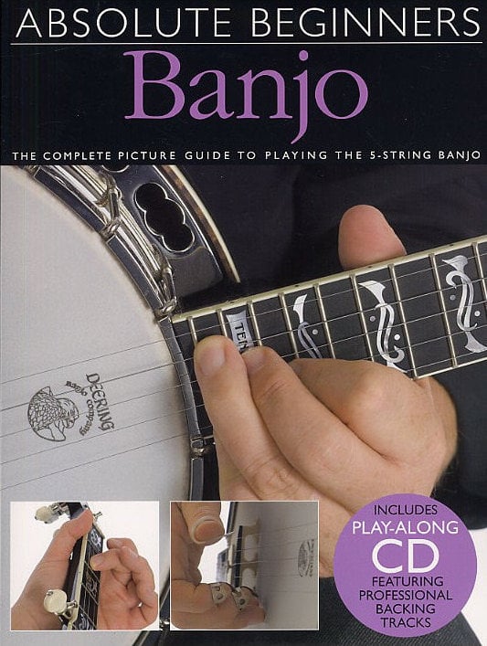 Music sheet for guitars and bass guitars Music Sales Absolute Beginners: Banjo Music Book