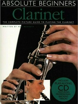 Music sheet for wind instruments Music Sales Absolute Beginners: Clarinet Music Book - 1