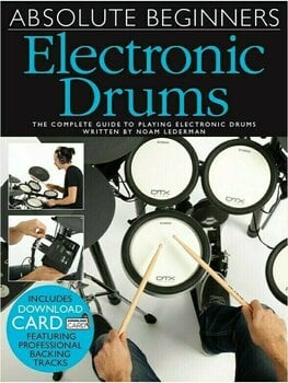 Partitura para batería y percusión Music Sales Absolute Beginners: Electronic Drums Music Book Partitura para batería y percusión - 1