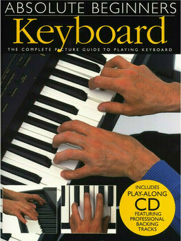 Music sheet for pianos Music Sales Absolute Beginners: Keyboard Music Book - 1