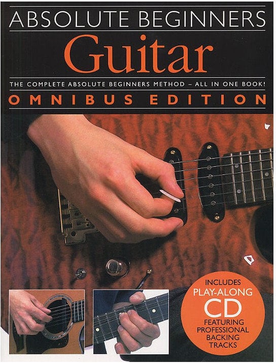 Παρτιτούρες για Κιθάρες και Μπάσο Music Sales Absolute Beginners: Guitar - Omnibus Edition Μουσικές νότες