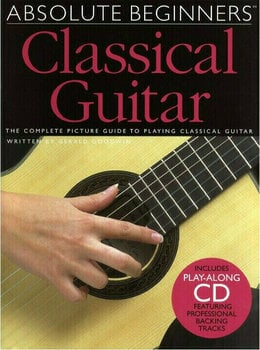 Music sheet for guitars and bass guitars Music Sales Absolute Beginners: Classical Guitar Music Book - 1