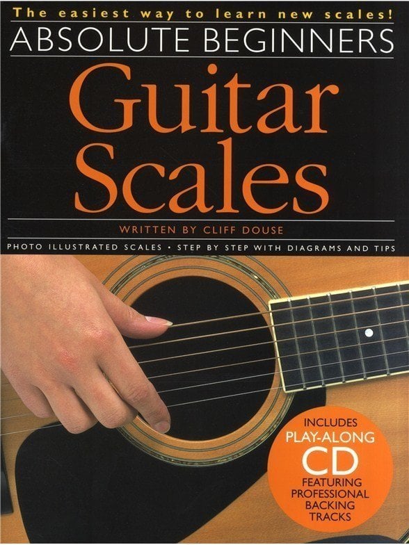 Note za kitare in bas kitare Music Sales Absolute Beginners: Guitar Scales Kitara