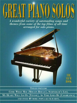 Nuotit pianoille Music Sales Great Piano Solos - The Film Book Nuottikirja - 1